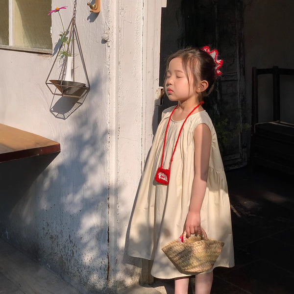 Children's Round Sleeveless Shirt