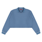 Women's Crop Collared Sweatshirt 410GSM