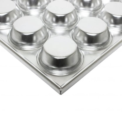 Aluminium 24 Cup Muffin Pan 104ml - 3 ½oz