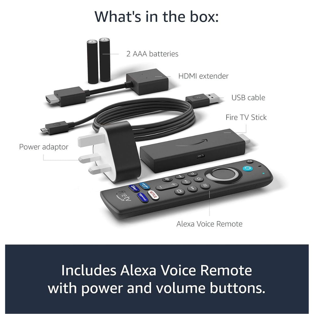 Amazon Fire TV Stick HD – Télécommande vocale Alexa, diffusion HD