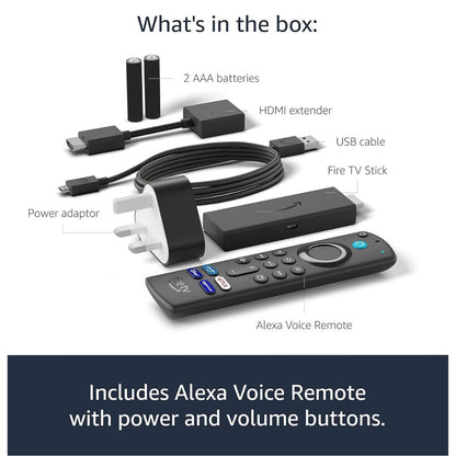 Amazon Fire TV Stick HD – Télécommande vocale Alexa, diffusion HD