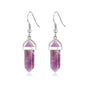Amethyst Gemstone Drop Earrings