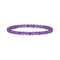 Amethyst Mini Beaded Gemstone Stretch Bracelet