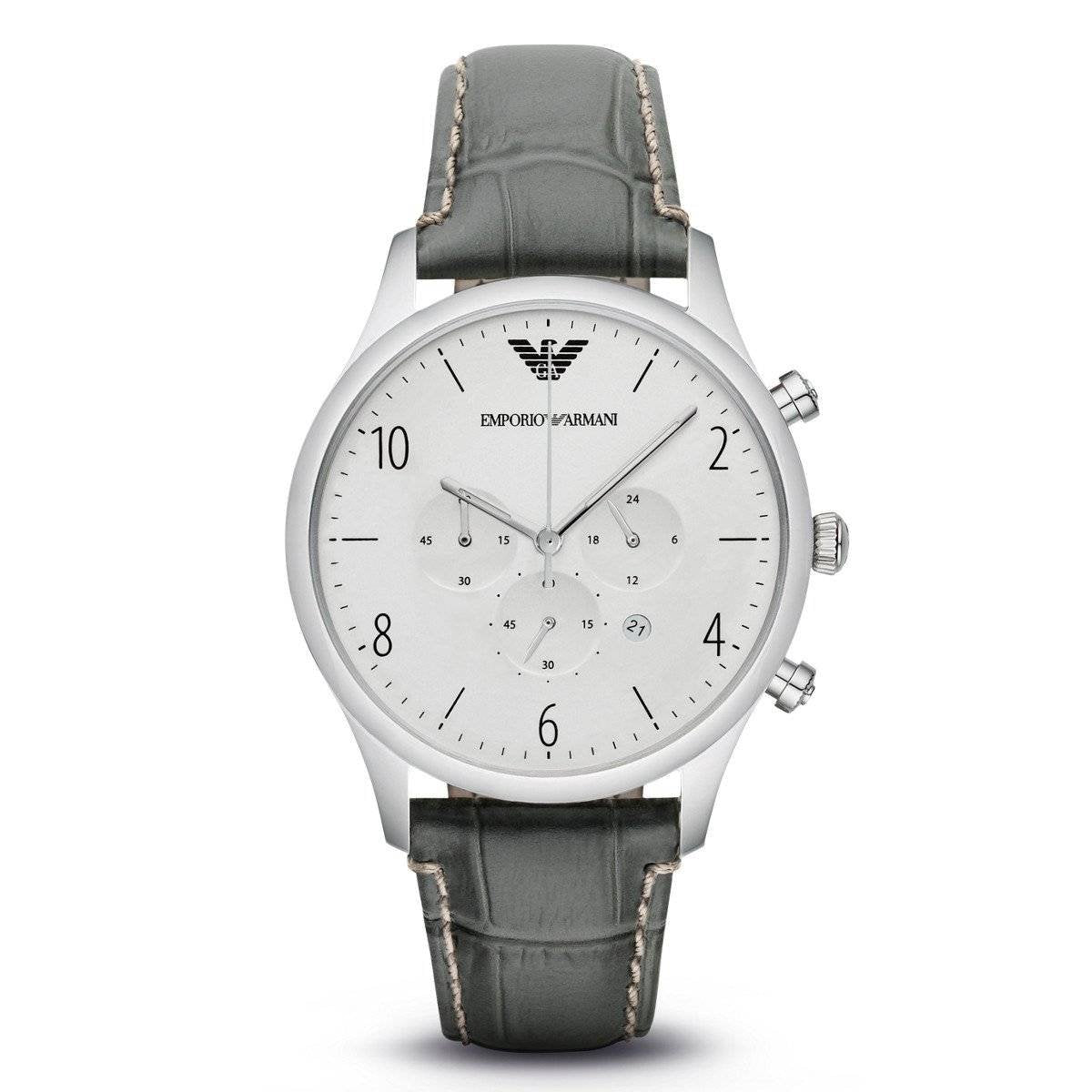 Emporio Armani White Dial Men's Watch AR1861