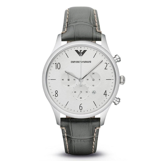 Emporio Armani White Dial Men's Watch AR1861