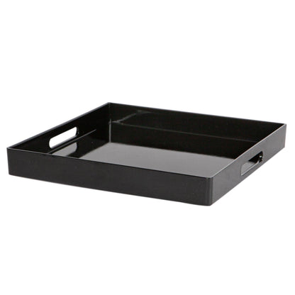 Argon Tableware Square Serving Tray -33cm - Black