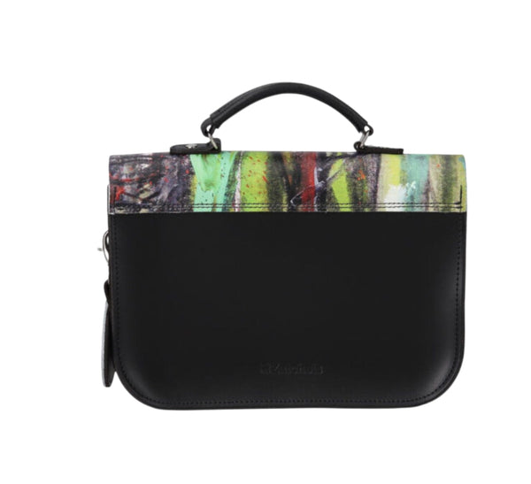 Sac cartable midi en cuir - Édition Artiste Rachel Gadsden