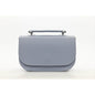 Aura Handmade Leather Bag - Lilac Grey