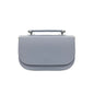 Aura Handmade Leather Bag - Lilac Grey