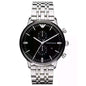 Emporio Armani AR0389 Men's Black Dial Stainless Steel Chronograph Watch