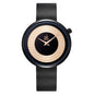 Shengke women's steel mesh waterproof quartz watch