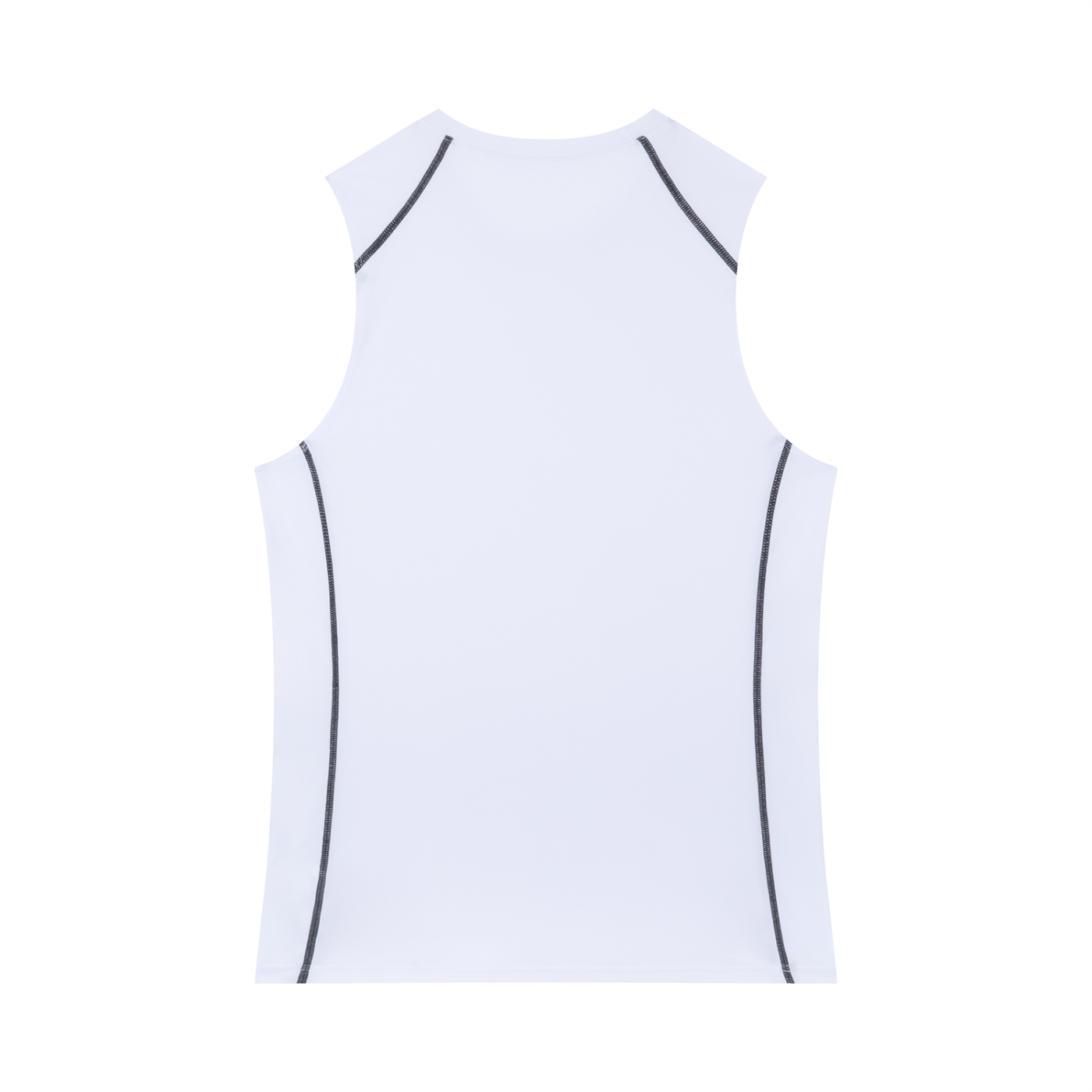 Men's Slim-Fit Topstitch Tank Top 180GSM
