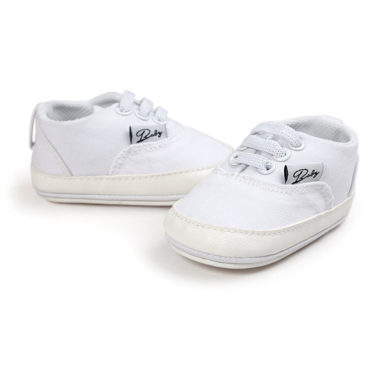 Childrens Elastic Band Canvas Shoes