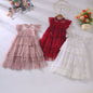 Girls' Dress Fairy Dress Star Sequins Cake