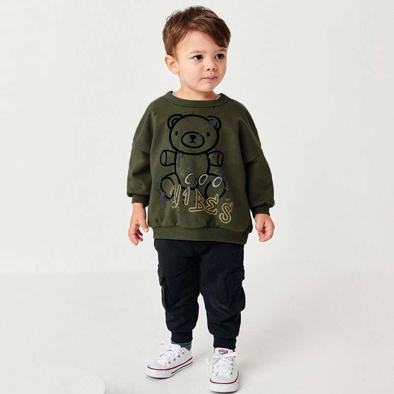 Boys Sweater Two-piece Set