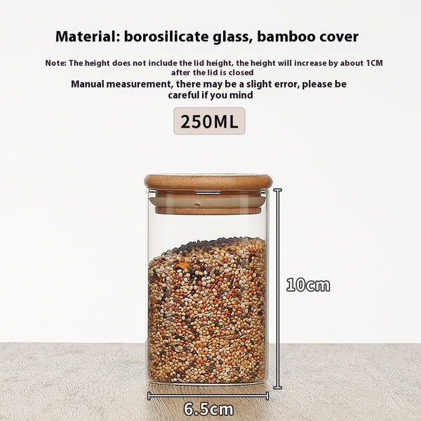 Borosilicate Glass Kitchen Storage Jar