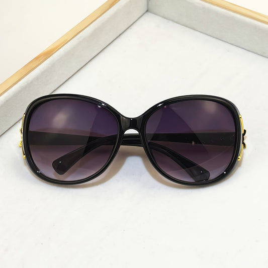 3 paires de lunettes de soleil ovales de luxe Golden Fox pour femme - Style rétro