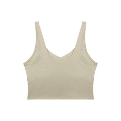 Women's V-Neck Yoga Sports Bra