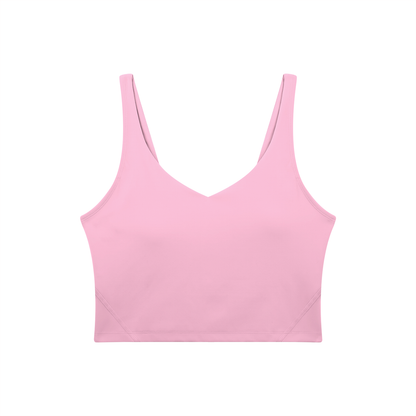 Women's V-Neck Yoga Sports Bra