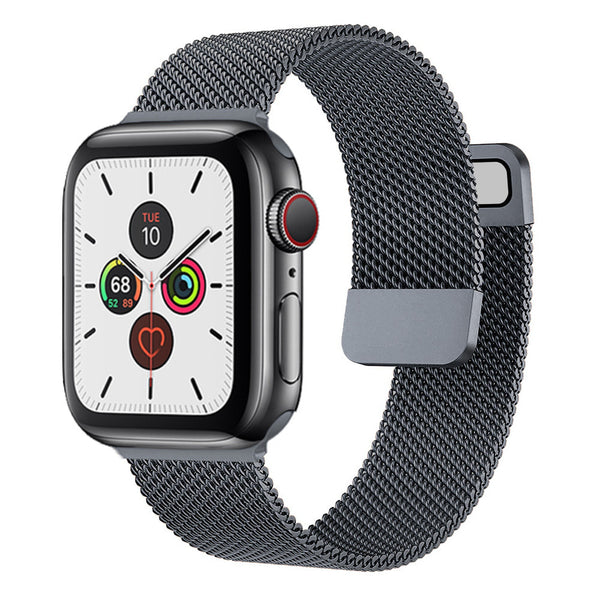 Bracelet magnétique en acier inoxydable avec sangle métallique