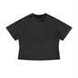Women's Mineral Wash Crop T-Shirt 260GSM