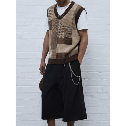 Men's Casual Collar Knitted Vest