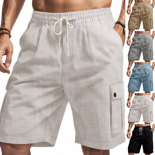 Bamboo Linen Casual Shorts