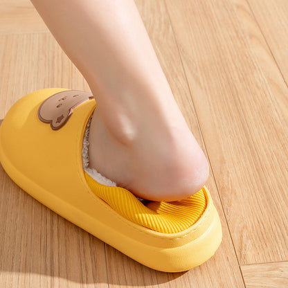 Indoor Waterproof Cotton Slippers