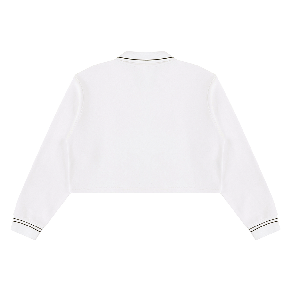 Women's Crop Collared Sweatshirt 410GSM