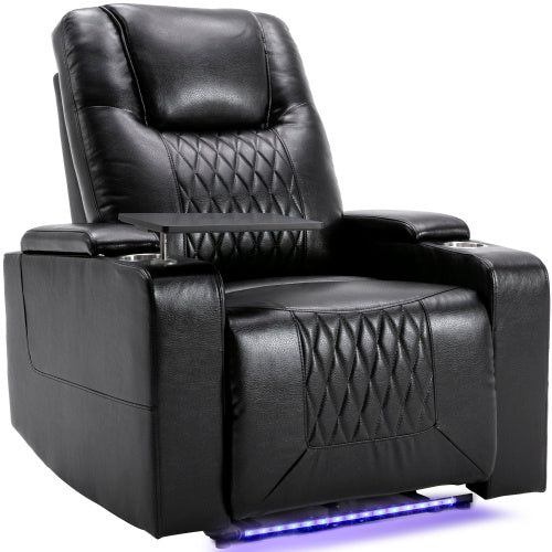 Swivel Recliner with USB Charging