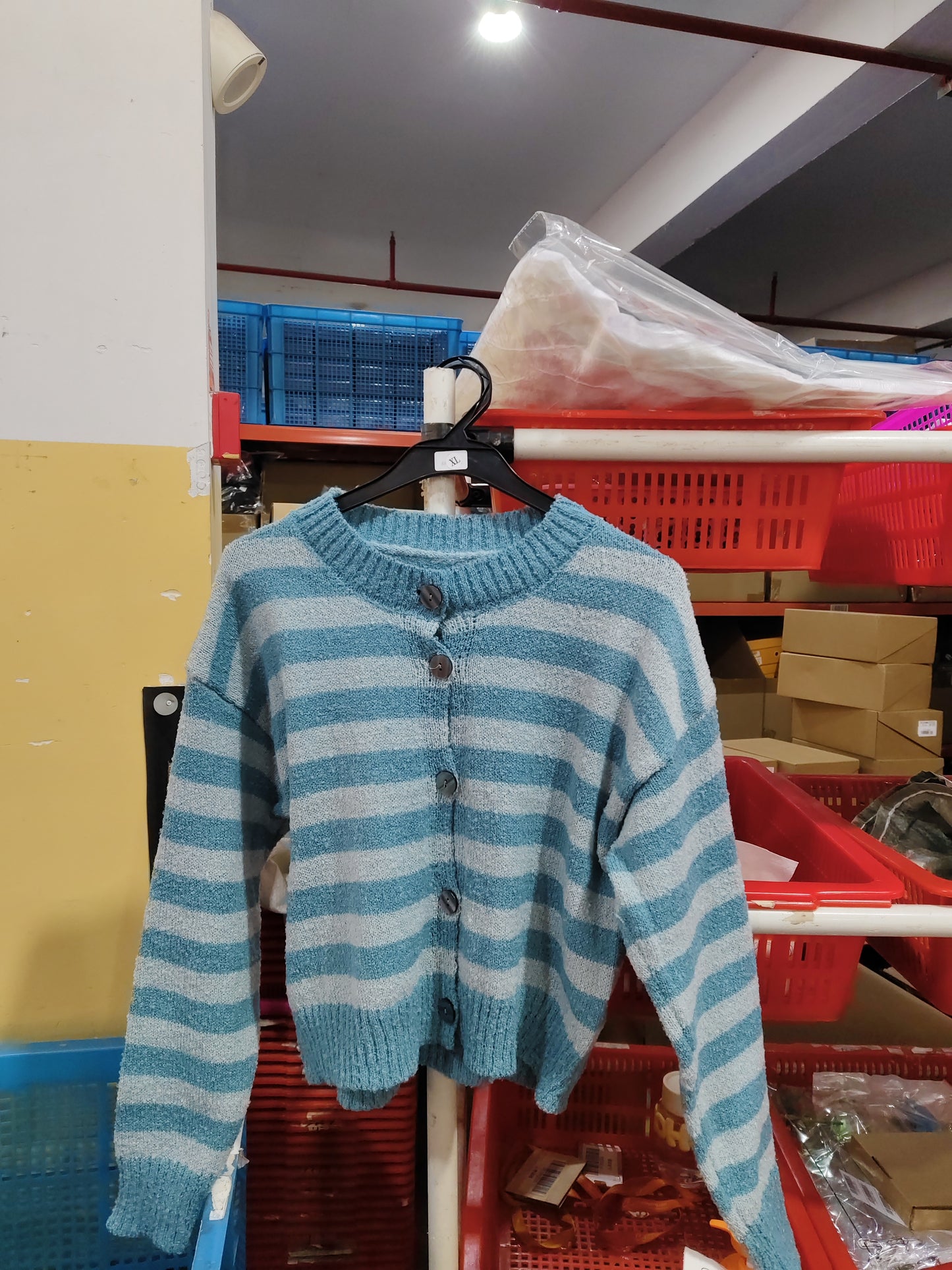Chewy Ring-knit Yarn Niche Design Short Cardigan Top