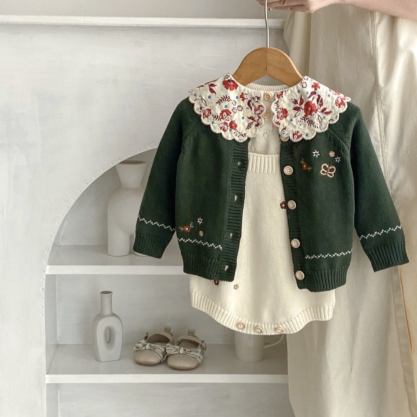 Cotton Yarn Sweater Coat