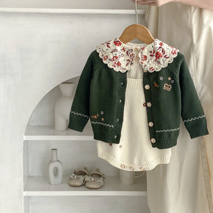 Cotton Yarn Sweater Coat