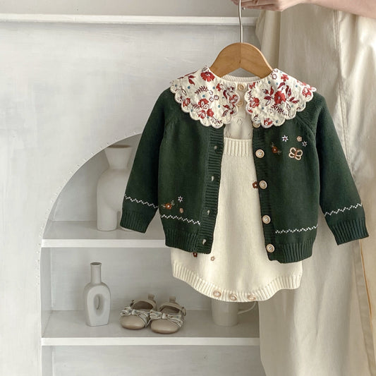 Cotton Yarn Sweater Coat