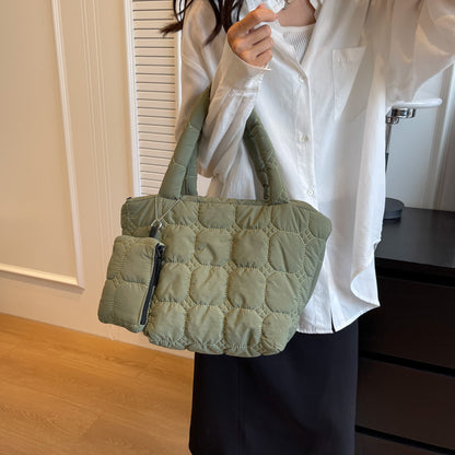 Cotton Shoulder Messenger Bag