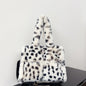 Leopard Print Tote Shoulder Messenger Bag Large Capacity