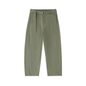 Belted Barrel-leg Chino Pants