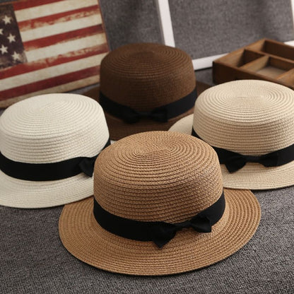 Sun-proof Bowknot Top Hat