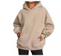 Sweat-shirts à capuche pour femmes avec poches, pull ample à capuche, vêtements pour femmes