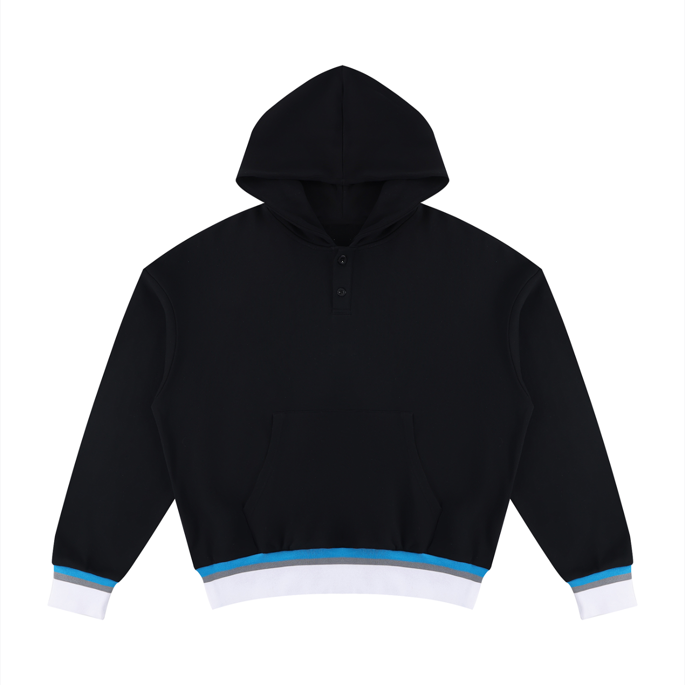 Unisex Oversized Color Block Boxy Hoodie 400GSM