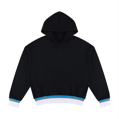 Unisex Oversized Color Block Boxy Hoodie 400GSM