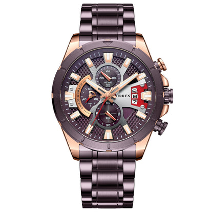 CURREN Steel Strap Watch
