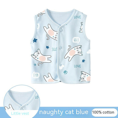 Children's Cotton Vest Outer Wear
