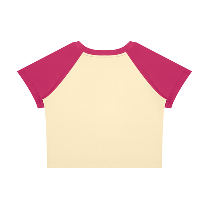 Women’s Raglan Color Block Baby T-Shirt