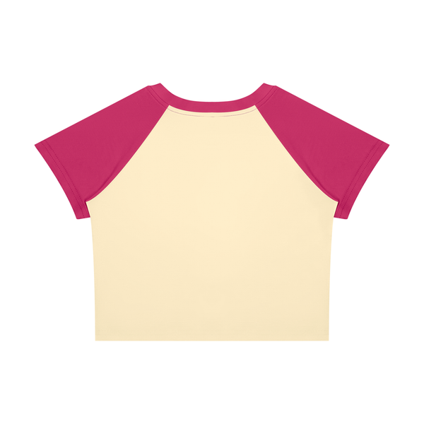 Women’s Raglan Color Block Baby T-Shirt