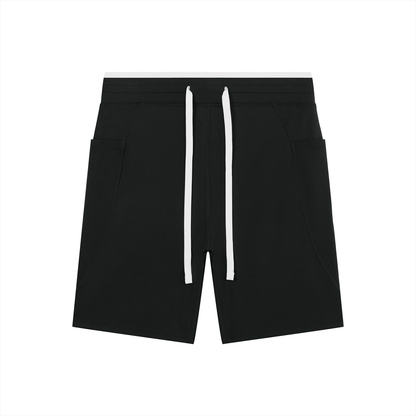 Women's High Rise Color Block Yoga Shorts 250GSM