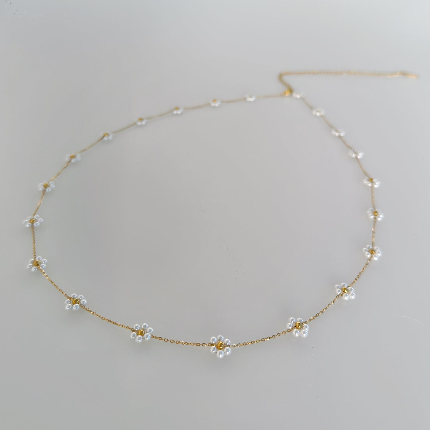 Pearl Small Flower Necklace