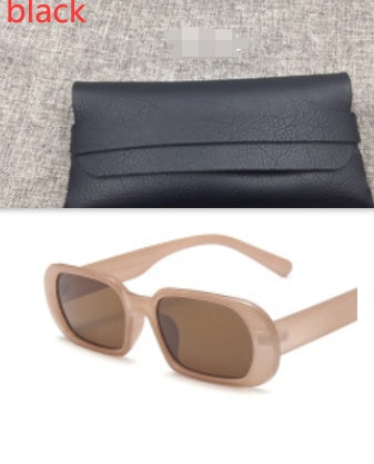 Lunettes de soleil rétro à petite monture pour femme, couleur bonbon, à la mode