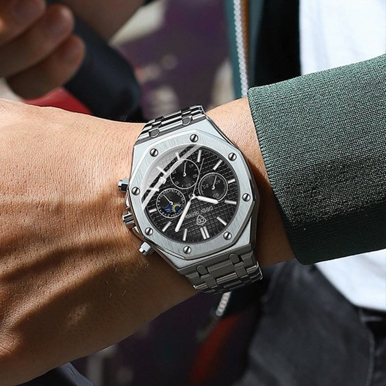Caven Denton waterproof Steel Strap Watch