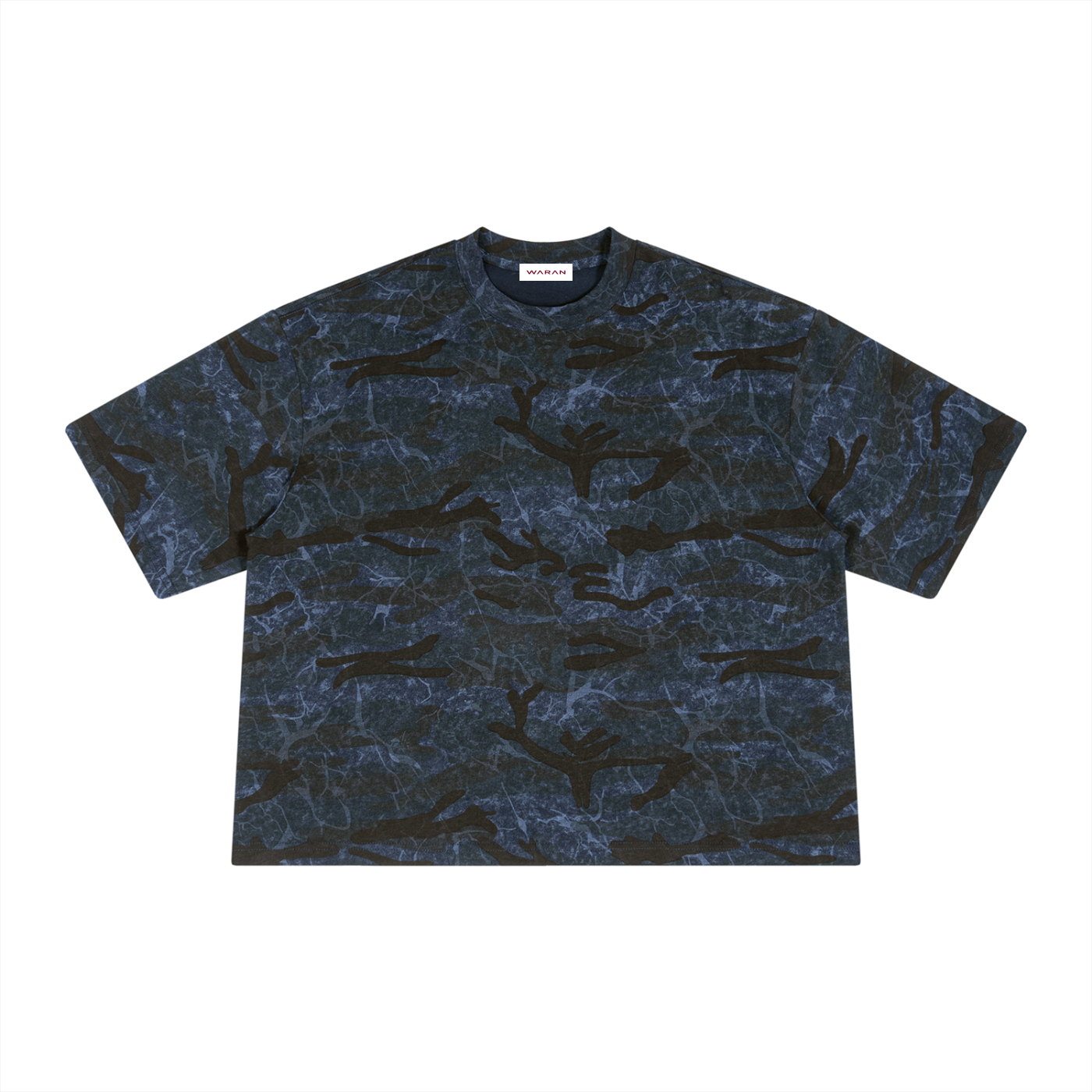 Waran Unisex Boxy Camo Print T-Shirt